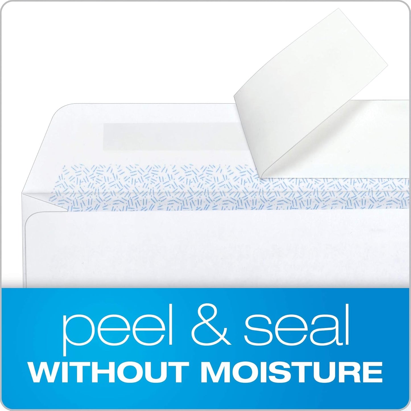 Quality Park #8 Double Window Envelopes, Self Seal Security Envelopes for QuickBooks Checks, 3 5/8" x 8 11/16", 24 lb White, 500 per Box (QUA50766) (Pack of 5)