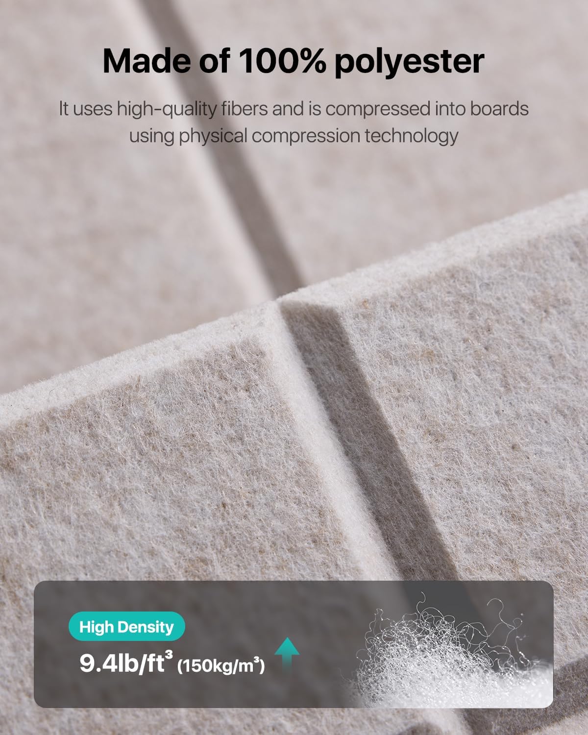 18 Pack Sound Proof Foam Panels for Walls, Self-Adhesive Acoustic Panels Sound Absorbing, 12" X 12" X 0.4" High Density Soundproof Wall Panels Tiles for Door, Ceiling, Home Office