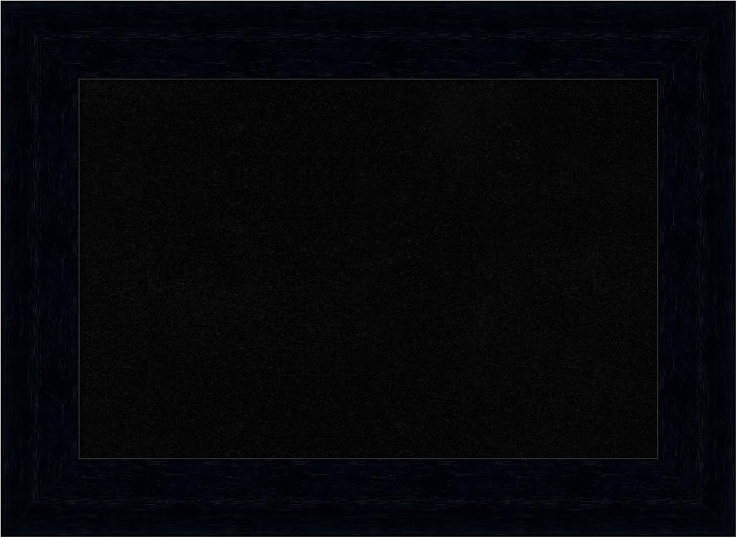 Amanti Art Black Cork Board for Wall, 16x22 Vision Board with Black Wood Frame, Small Corkboard Office Decor for Home Organization, Modern Corkboard Pinboard to Display Items for Home Organization in