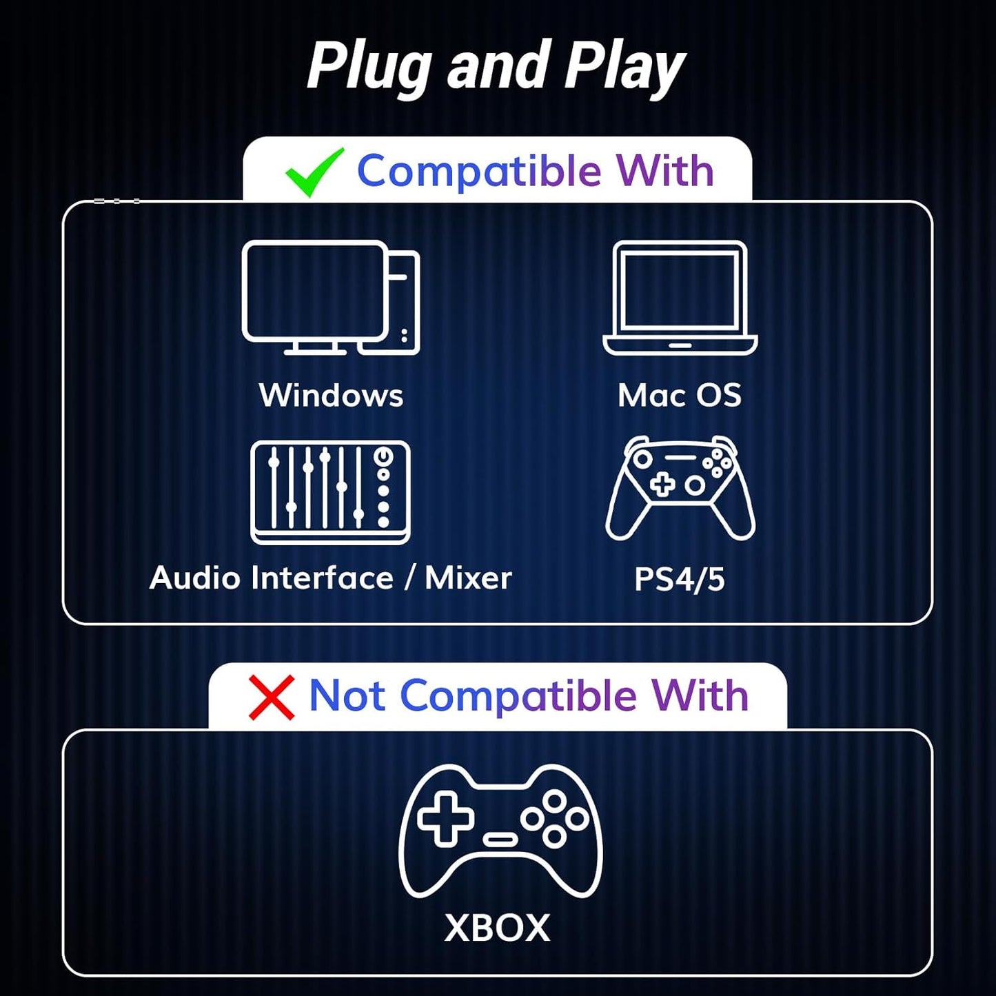 TONOR Dynamic Microphone, XLR/USB Microphone for Podcast, Recording, Streaming, Gaming, XLR Cardioid Studio Mic with Quick Mute, 3.5mm Headphone Jack, Volume Control, Mic with Boom Arm, White, TD510+