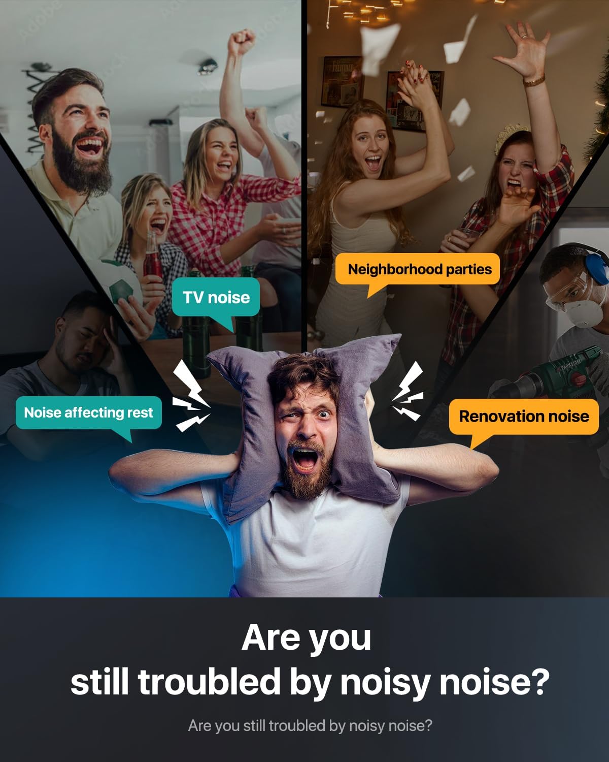 18 Pack Hexagon Acoustic Panels, Self-Adhesive Soundproof Wall Panels, High Density Acoustic Wall Panels, Sound Proofing Panels for Walls, Office, Reccording Studio, Ceiling 12" X 10" X 0.4" White