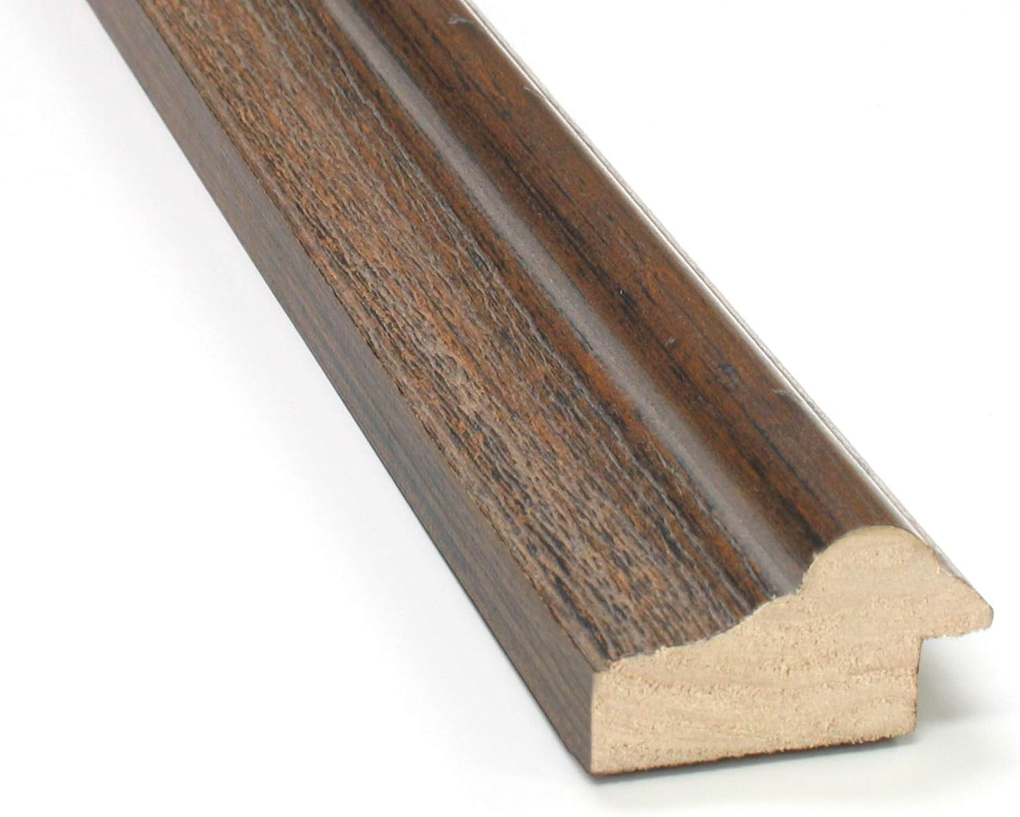 Amanti Art Natural Cork Board for Wall, 14x32 Vision Board with Brown Wood Frame, Medium Corkboard Office Decor for Home Organization, Country Rustic Corkboard Pinboard to Display Items for Home