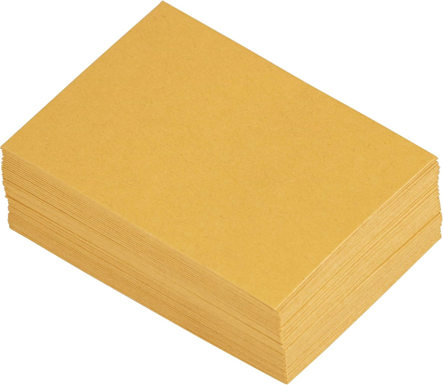 JAM PAPER #4 Coin Business Commercial Envelopes with Peel and Seal Closure - 3 x 4 1/2 - Brown Kraft Manila - 50/Pack