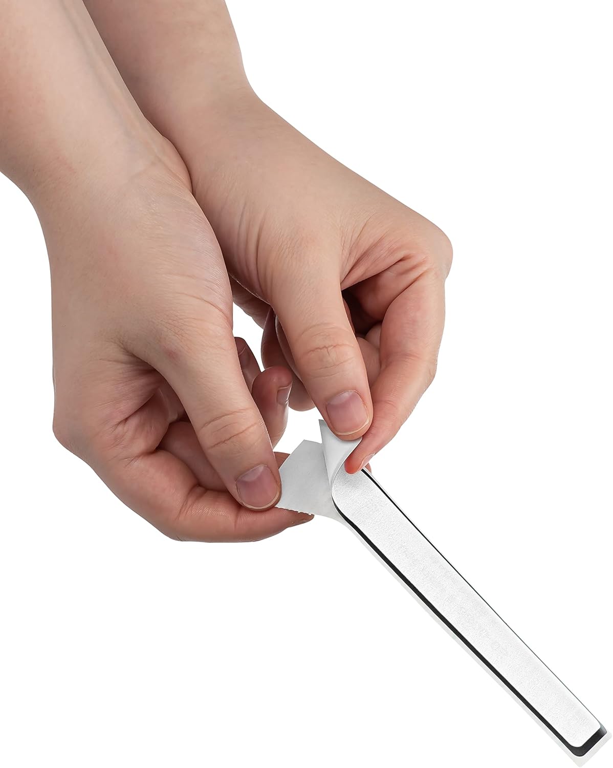 Carstens Adhesive Sticker Labels, 5 3/8” x 1”, Binder Labels for 1” Ring Binder Spines, Roll of 200, White, 4 Pack