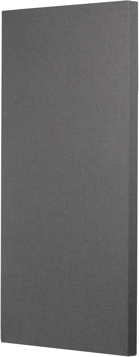 ATS Acoustics Sound Absorbing Acoustic Panel Fire Rated Professional Studio Quality 24" x 48" x 2" (Warm Grey)