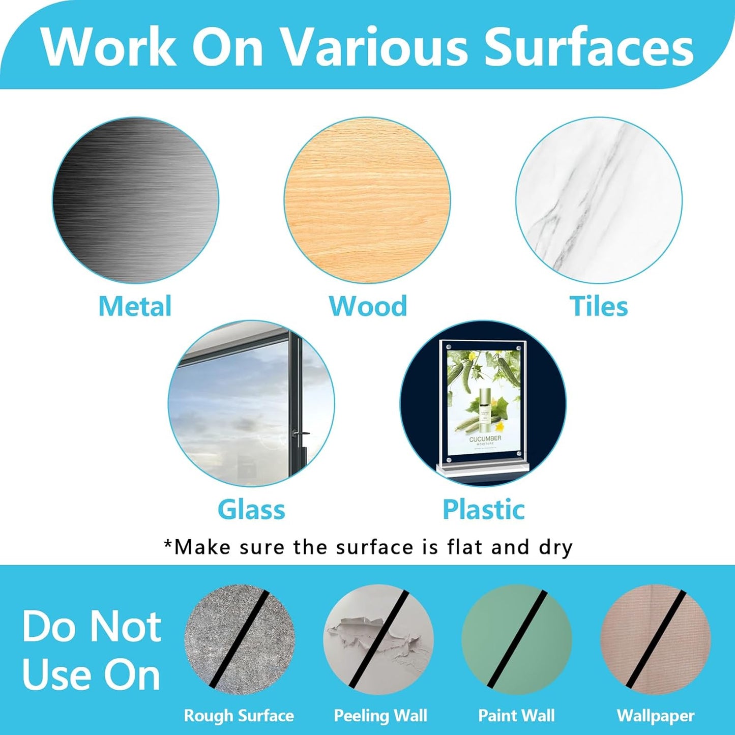 100PCS Cable Clips, Adhesive Wire Clips Organizer Cord Clips Management, Cable Staples Outdoor Strong for Wall, Desk, Christmas Lights, String Lights, TV PC Ethernet Cable, Clear Small