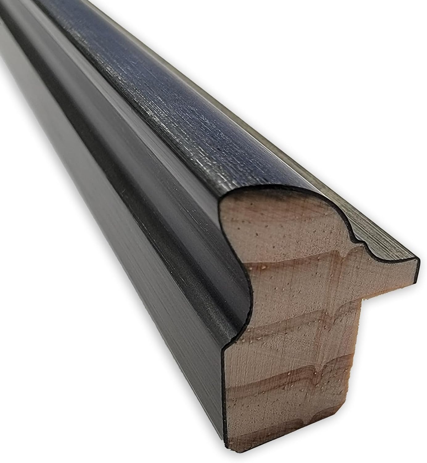 Amanti Art Natural Cork Board for Wall, 13x31 Vision Board with Blue Wood Frame, Medium Corkboard Office Decor for Home Organization, Modern Contemporary Corkboard Pinboard to display items for home