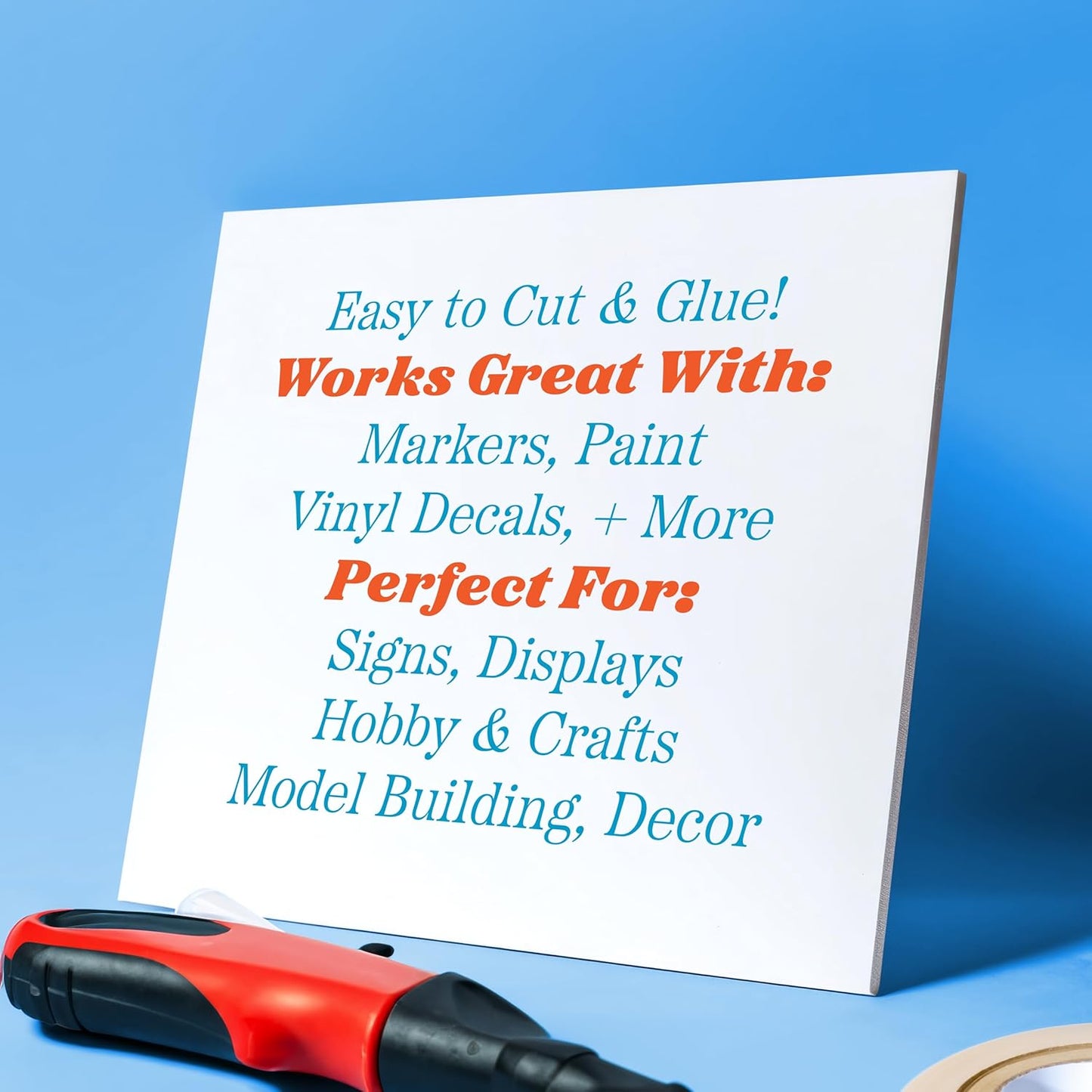 Flipside Products 32" x 40" White Foam Board, Arts and Crafts, 3/16" Thick, Presentations, Large Signboards, Backing Board, Display, Pack of 10