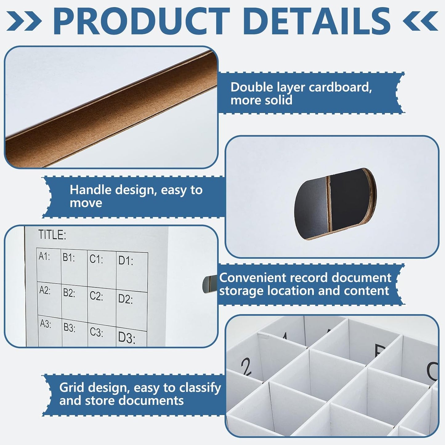 PerKoop 2 Pack Blueprint Holder Storage Organizer for Storing Poster Anchor Charts 32 Slots 37 x 14.2 x 14.2 Inch Blueprint Roll File Holder for Architectural Map School Office Home Items