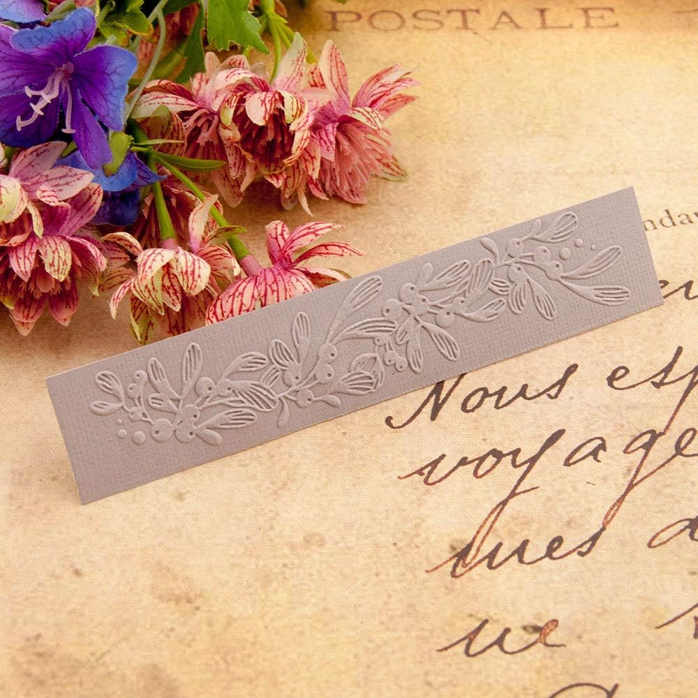 10Pcs Flower Leaf Star Plastic Embossing Folder DIY Craft Template Molds Stamp Stencils Scrapbook Paper Cards Photo Album Making Tool Embossing Folders Handmade Art Craft Supplies Decorating Mold