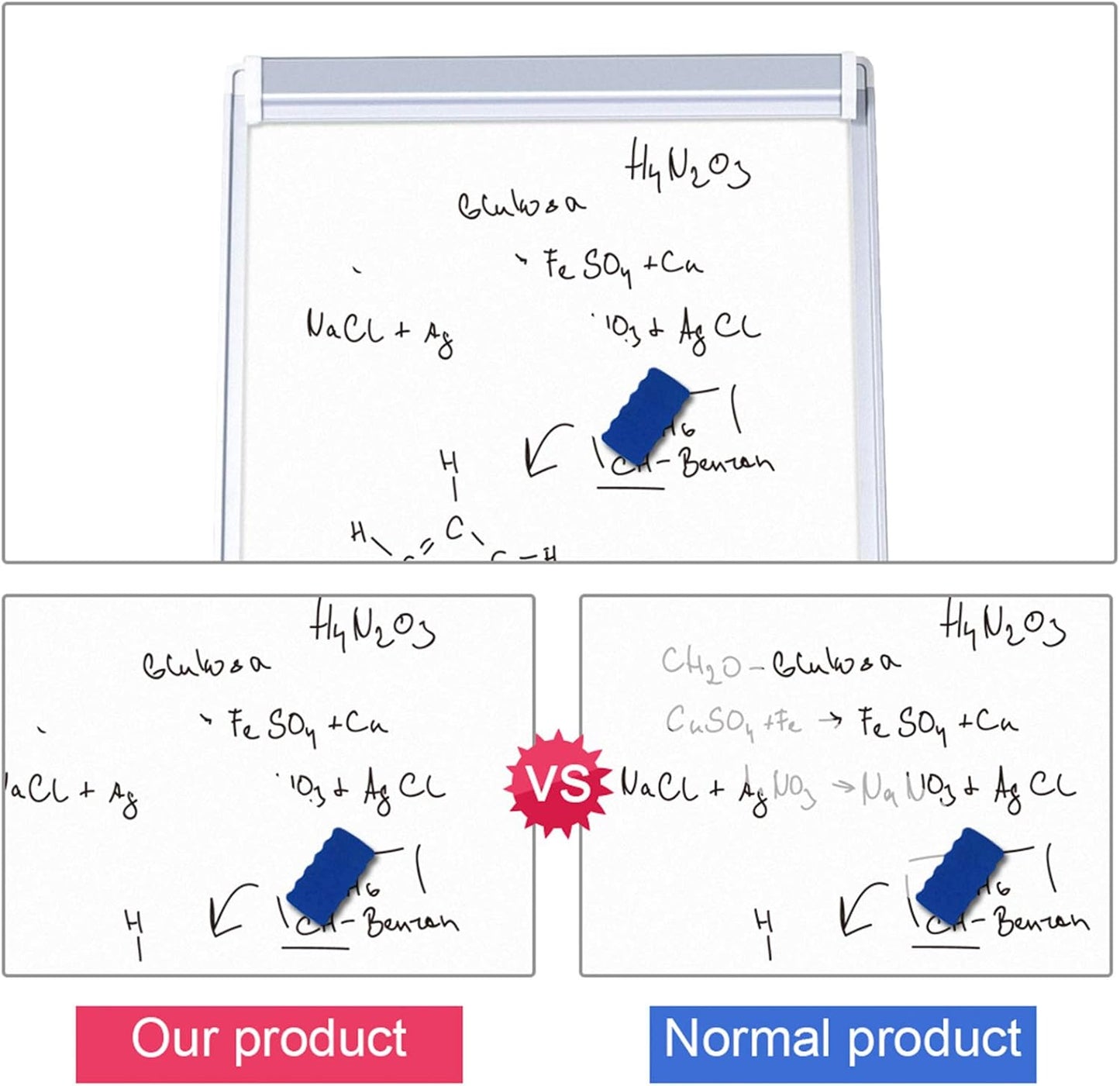 maxtek Easel White Board - Magnetic Tripod Whiteboard Portable Dry Erase Board 36 x 24 inches Flipchart Easel Board Height Adjustable, 3' x 2' Portable White Board