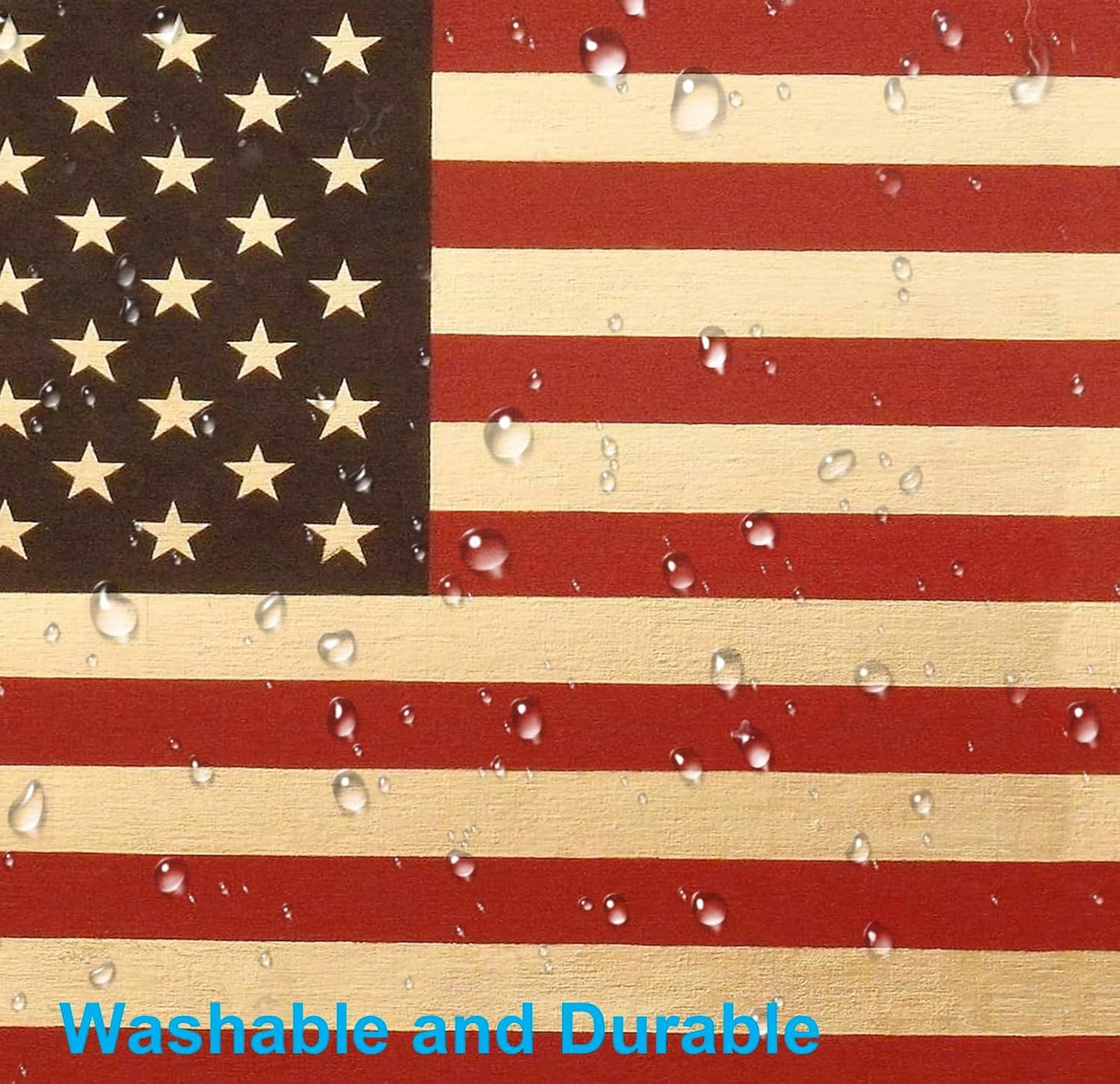 American Flag Extended Mouse Pad, Large Gaming Mouse Pad XXL Laptop Mouse Keyboard Pad 35.4 x 15.7-Inch Office Desk Decoration