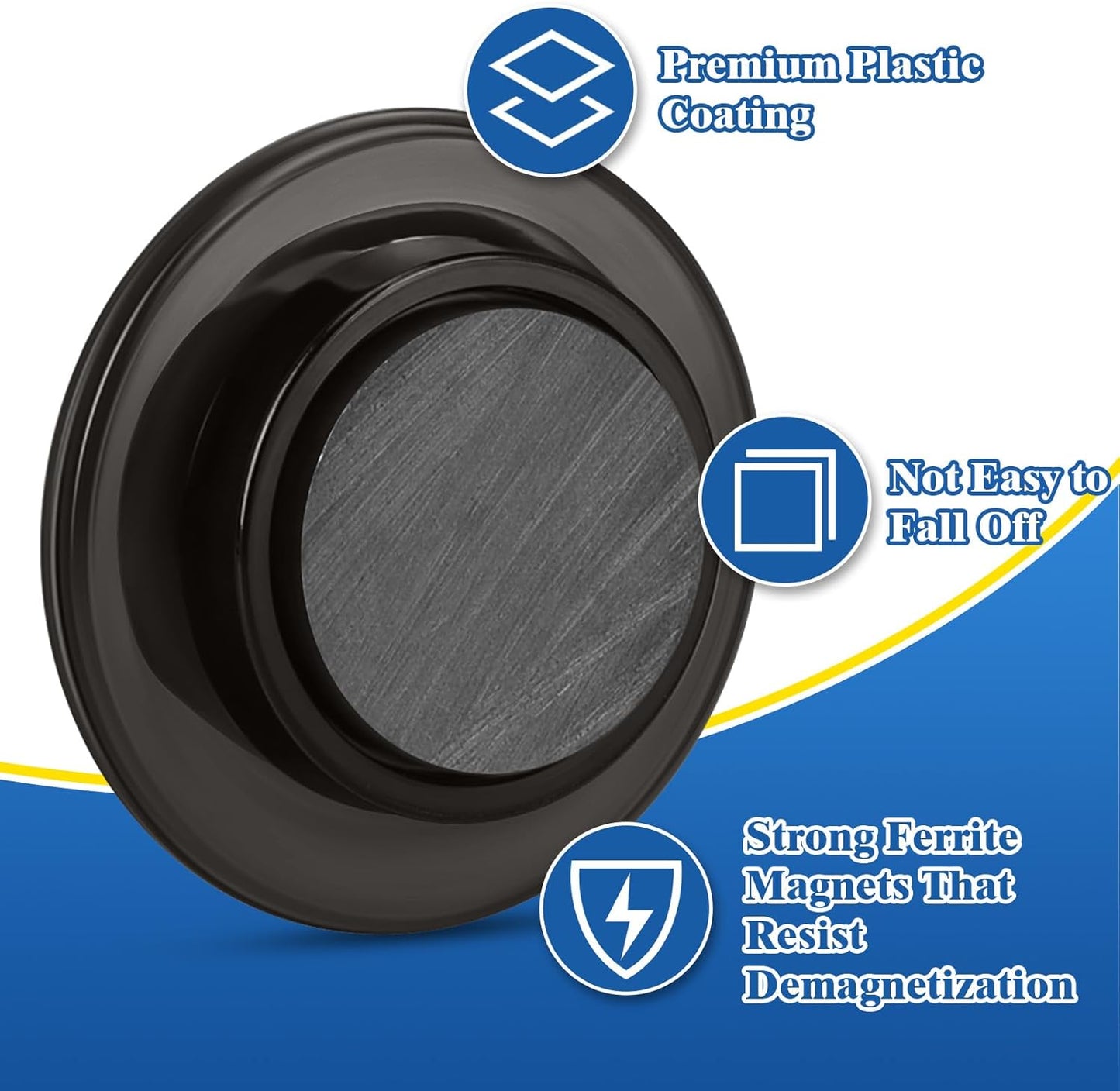 Wukong 8 Pack | 30x3cm(11.81 x 1.18) Magnetic Stainless Black Boards Strips, Adhesive Backing Bulletin Bar Board, Memo Board with 32Pcs Colorful Magnets for Office, Home, Photo Wall, Documents