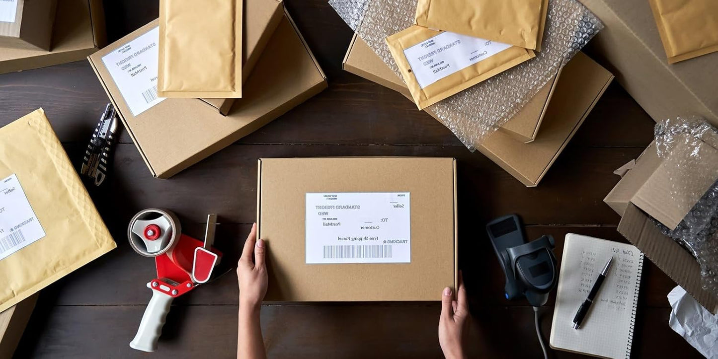 Replacement for Shipping Labels 4"x6" Direct Thermal Printer Labels 4XL 5XL 1744907 Lables for Dymo Roll,Zebra,Address Internet Postage Thermal Labels[2 Rolls,440 Labels]