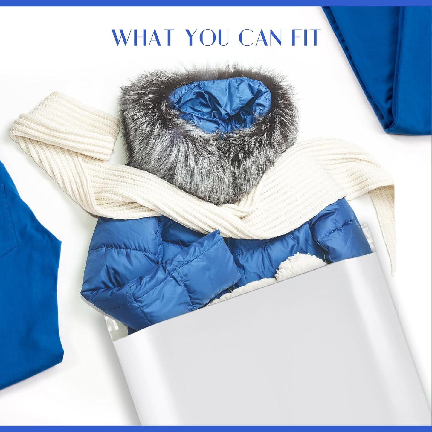 Metronic Large Poly Mailers 24×36 25 Pcs Large Shipping Bags for Clothes,Self Adhesive Shipping Envelopes for Small Business,Waterproof Mailers Poly Bags for Shipping,Packaging Mailing Bags White