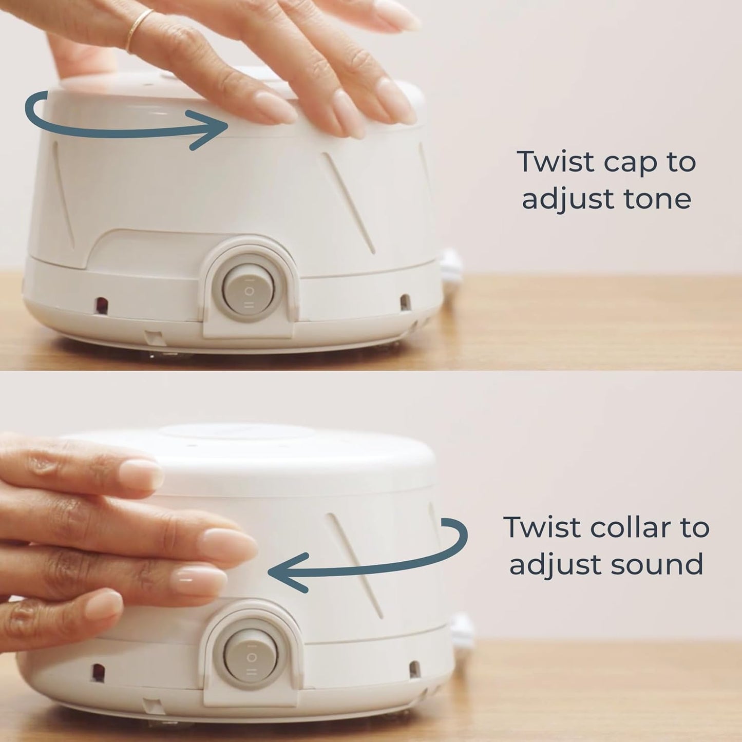 Yogasleep Dohm Classic (White) The Original White Noise Sound Machine, Soothing Natural Sounds from a Real Fan, Sleep Therapy for Adults & Baby, Noise Cancelling for Office Privacy & Meditation