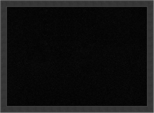 Amanti Art Black Cork Board for Wall, 22x30 Vision Board with Black Wood Frame, Medium Corkboard Office Decor for Home Organization, Modern Contemporary Corkboard Pinboard to display items for home