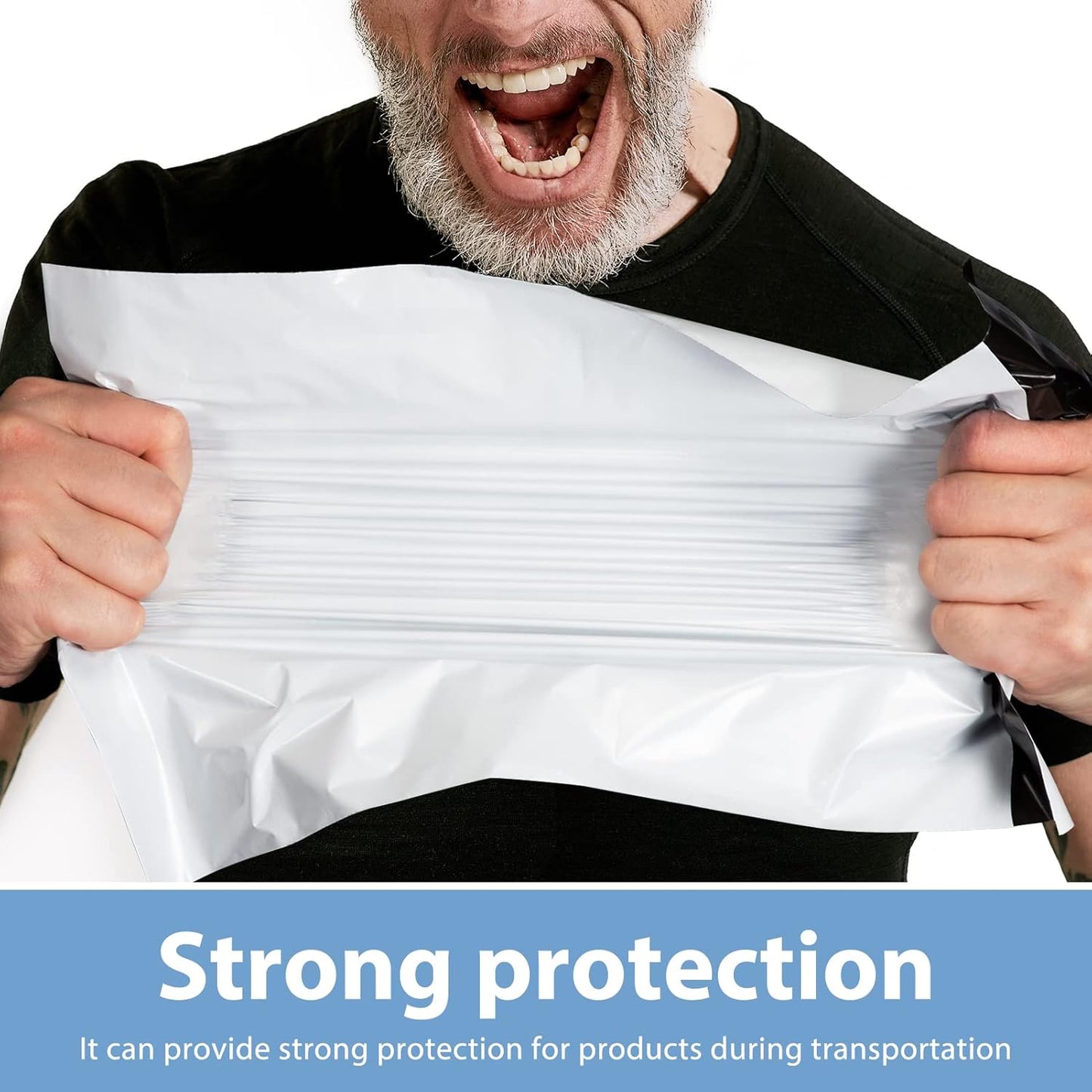 Metronic Poly Mailers 10x13 100 PC, Small White Shipping Bags Mailing Envelopes Self Seal, Mailers Poly Bags for Shipping Waterproof and Tear-Proof, Mailing Bag Packaging Bags for Small Business