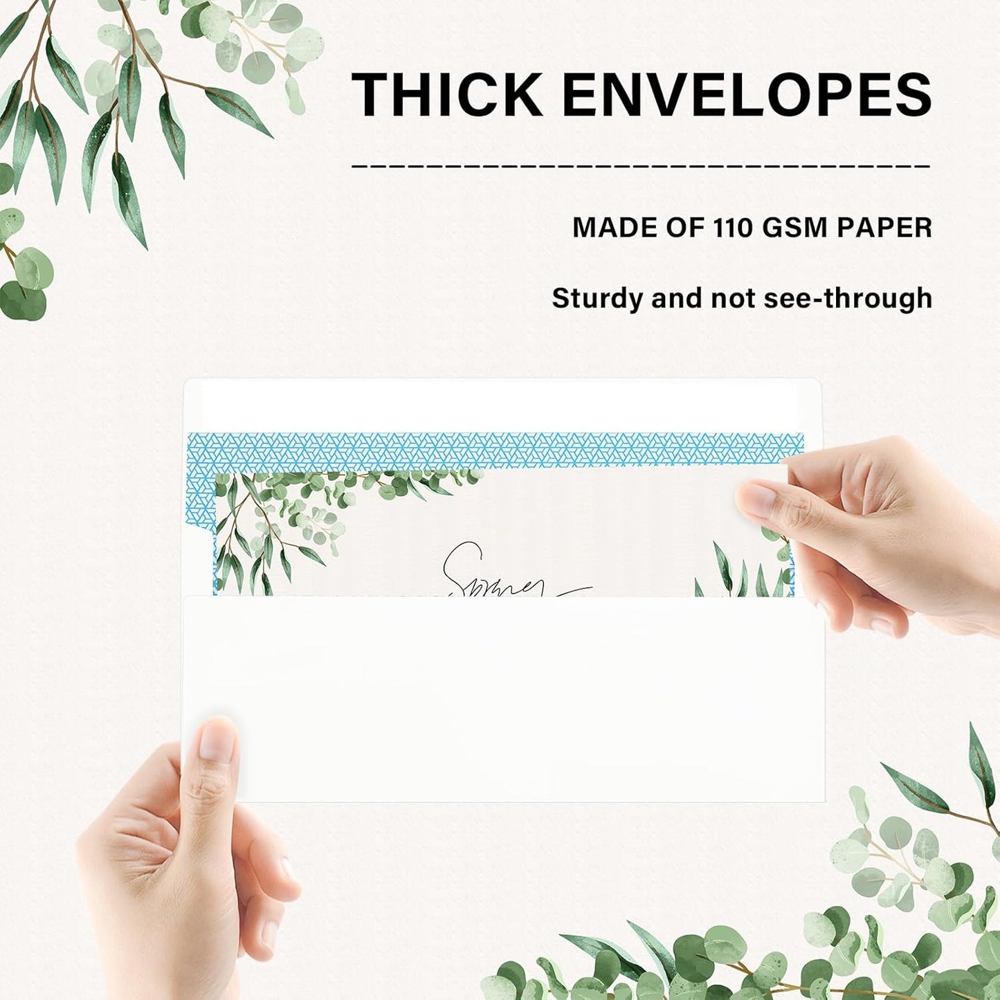 200 Pack #10 Business Envelopes, Self Seal Standard White Envelopes for Secure Business & Legal Mailing, Office, Checks, Letter, Invoices, 4 1/8 x 9 1/2 Inches