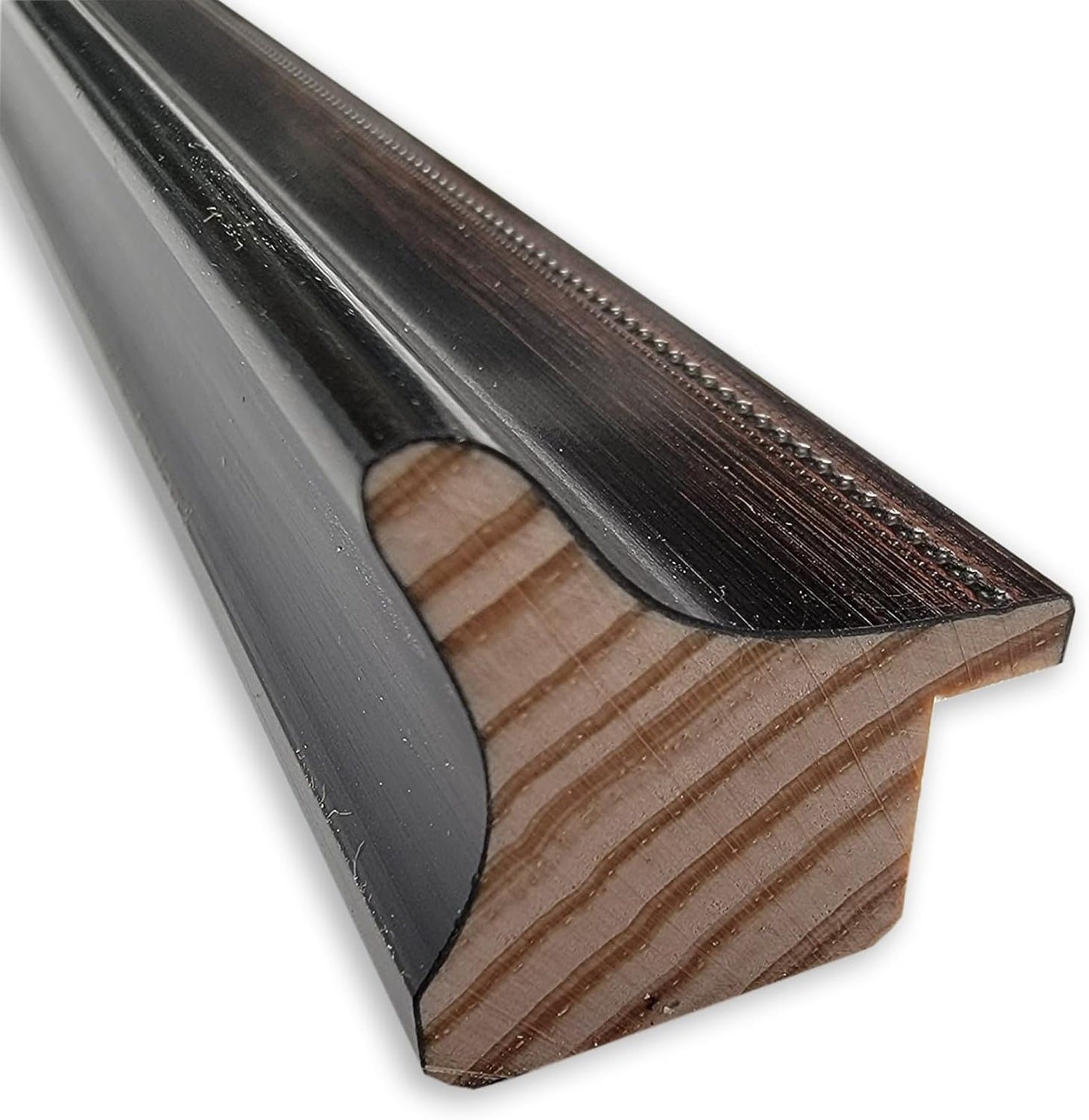 Amanti Art Natural Cork Board for Wall, 14x32 Vision Board with Black Wood Frame, Medium Corkboard Office Decor for Home Organization, Casual Corkboard Pinboard to display items for home organization