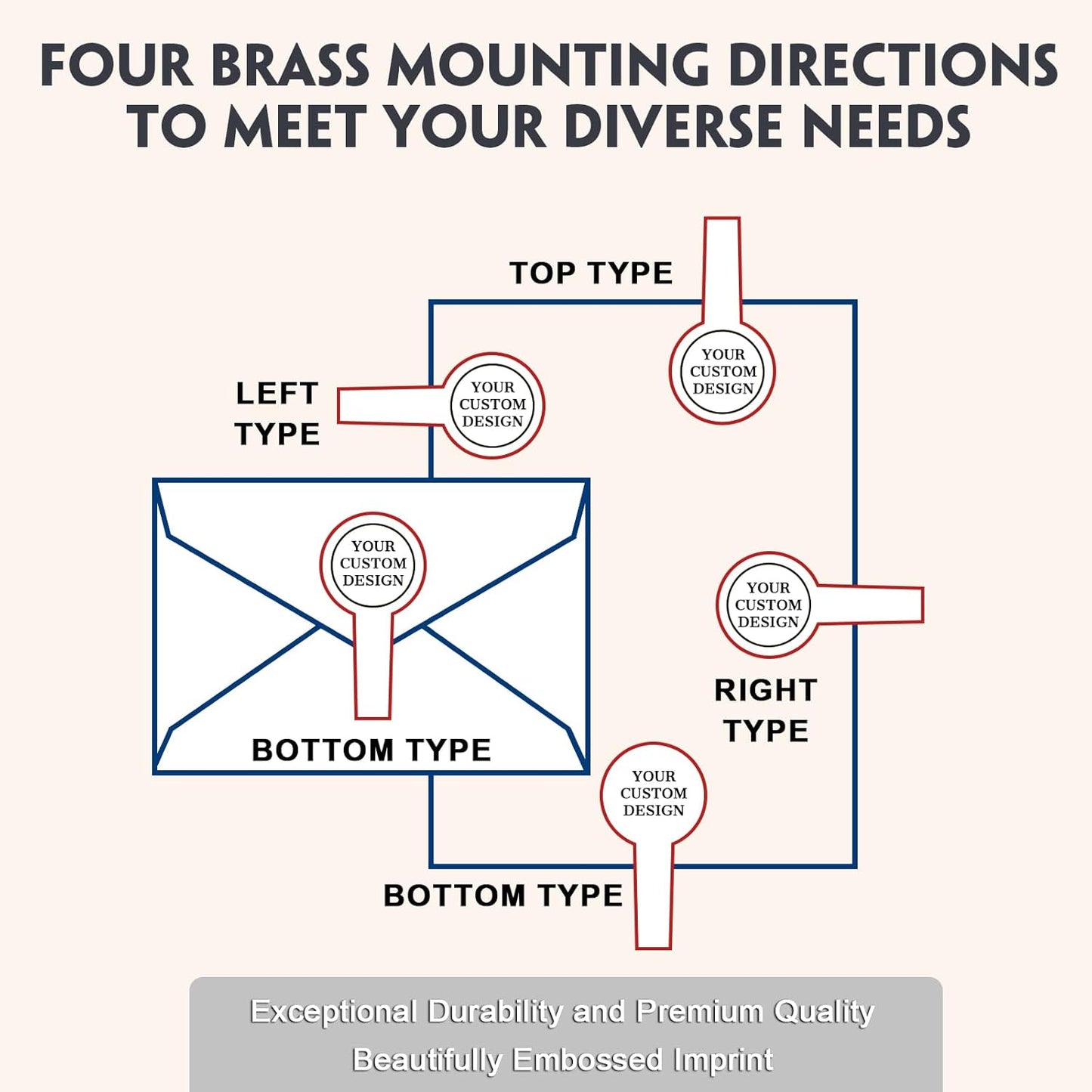 HDSD Personalized Book Embosser & Custom Self Ink Stamp with Logo& Text Idea Gift for Readers Students Book Lovers