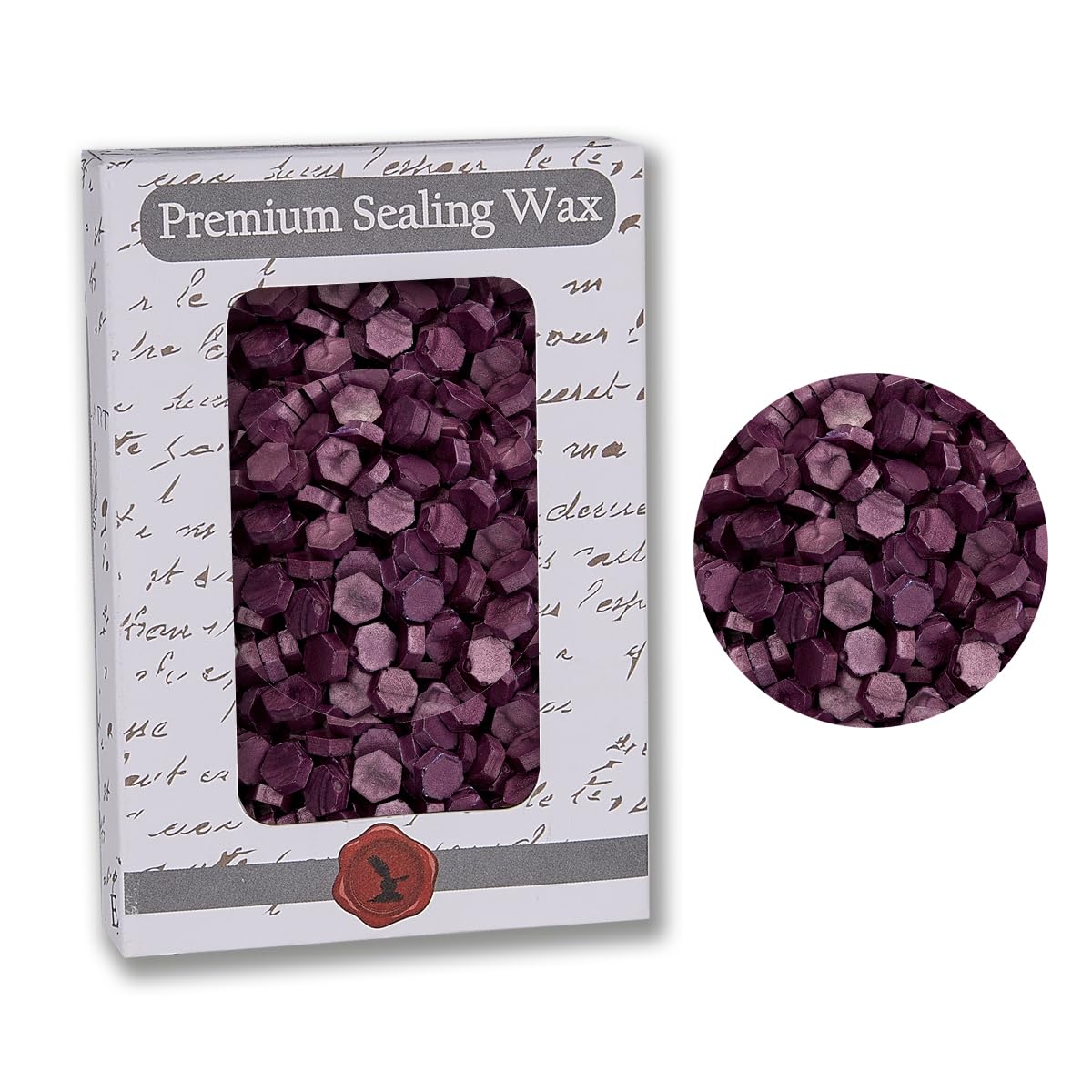 Plum Dandy Premium Sealing Wax Beads 2 OZ.- 350 pcs+