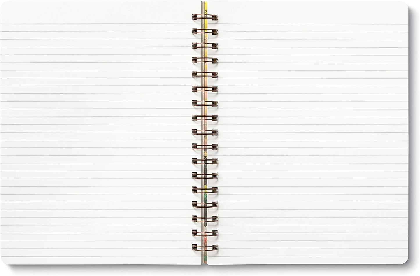 Compendium Spiral Notebook - There is a voice that doesn't use words. Listen. — A Designer Spiral Notebook with 192 Lined Pages, College Ruled, 7.5”W x 9.25”H