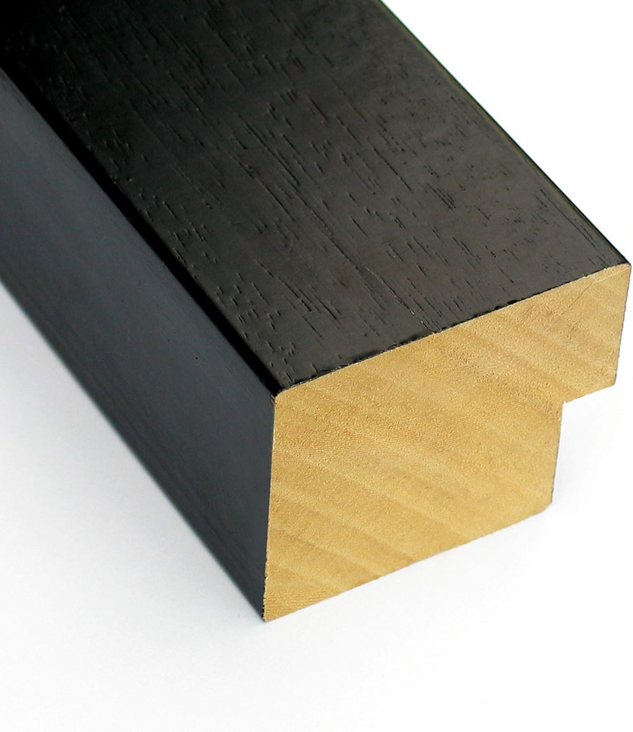 Amanti Art Black Cork Board for Wall, 16x34 Vision Board with Black Wood Frame, Medium Corkboard Office Decor for Home Organization, Modern Corkboard Pinboard to Display Items for Home Organization