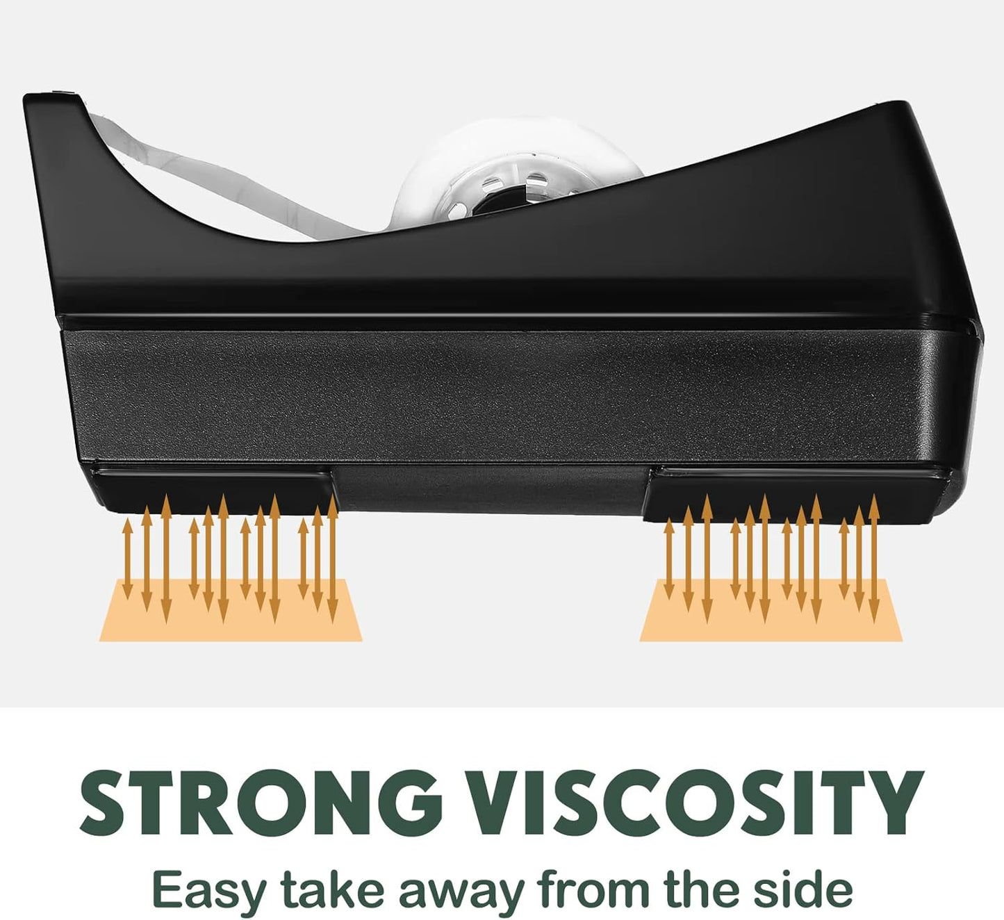 Yahenda 6 Pack Desktop Tape Dispenser Non Skid Base with 0.7 x 985 Inches Invisible Tape Refills Bulk Weighted Roll Dispenser for Office Home School