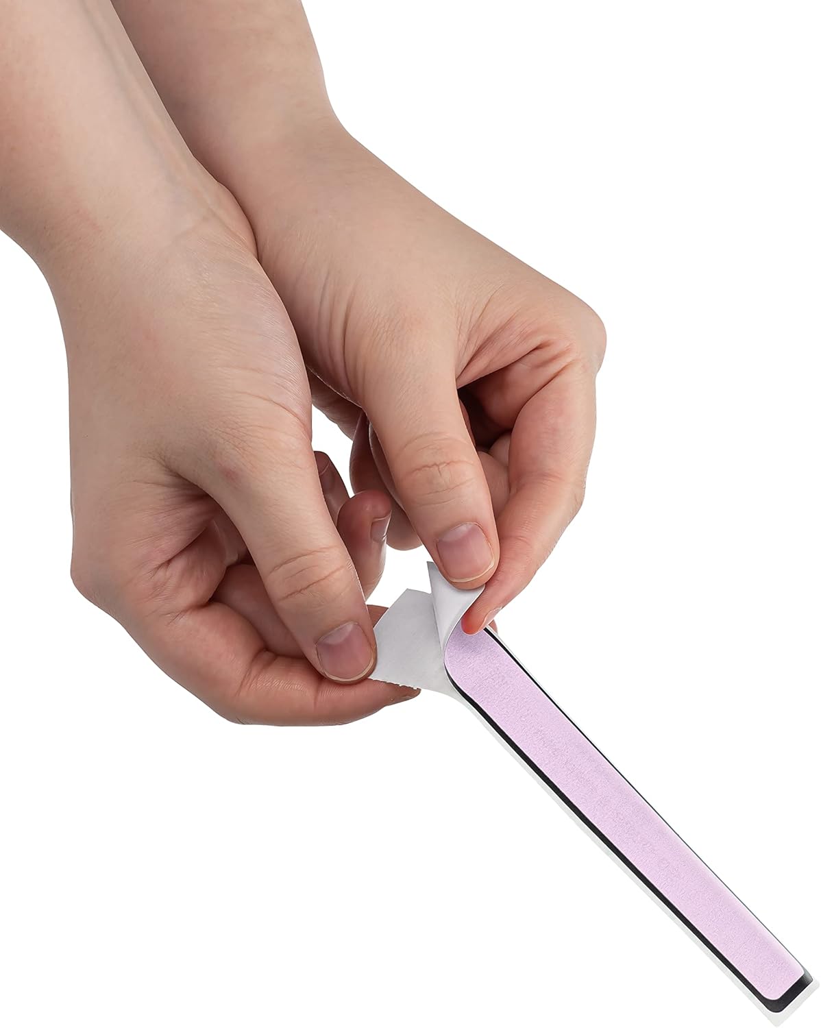 Carstens Adhesive Sticker Labels, 5 3/8” x 1”, Binder Labels for 1” Ring Binder Spines, Lavender, Roll of 200