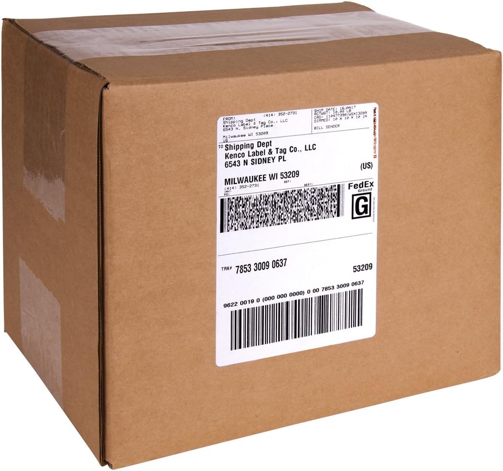 Dymo® Compatible 1744907-4" x 6" Dymo® 4XL Postage Shipping Labels (1 Roll - 220 Labels Per Roll) (2 Pack Fast Direct)