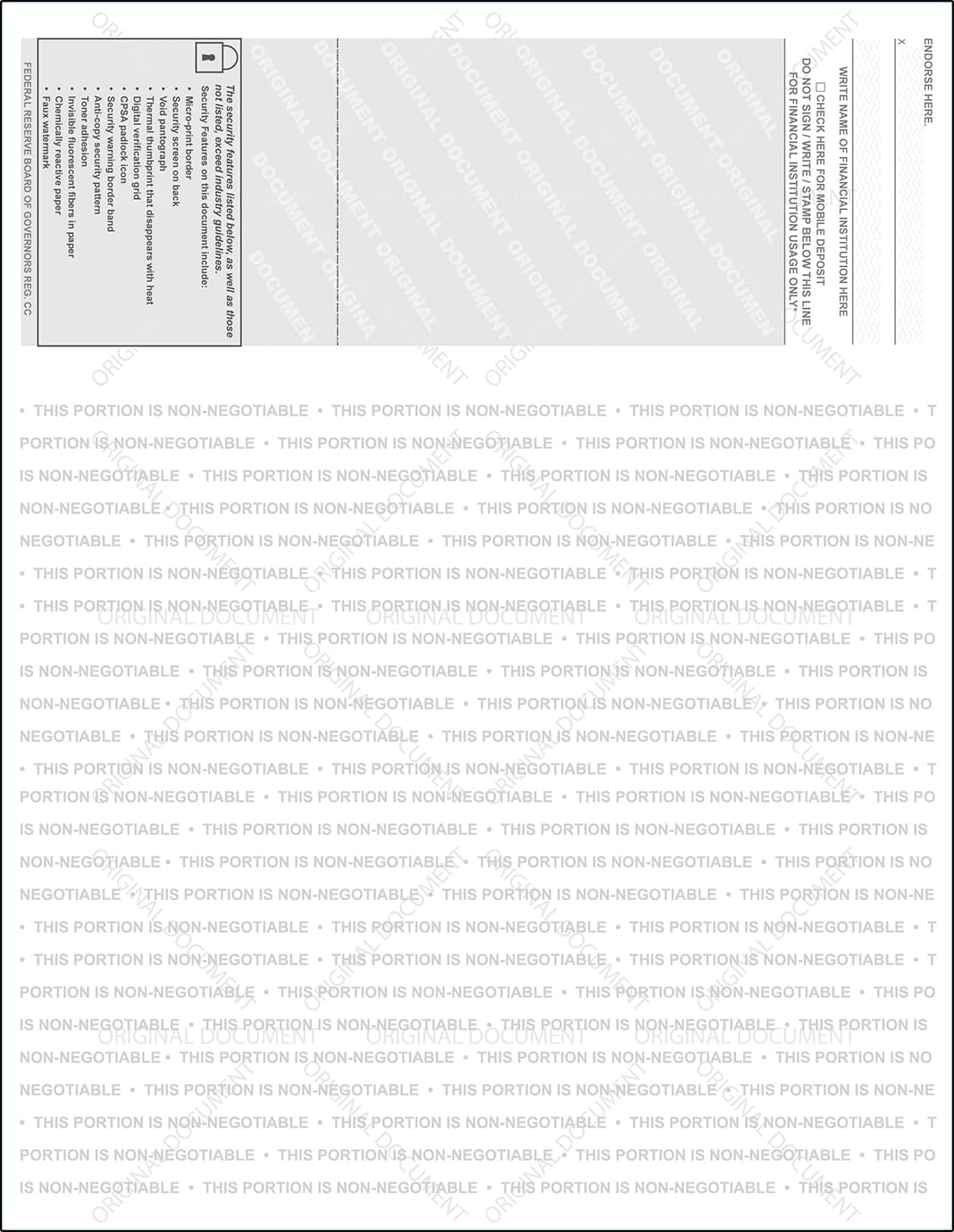 Green High Security Checks on Top Compatible w/QB accounting software - Custom Computer Checks on Top (250)