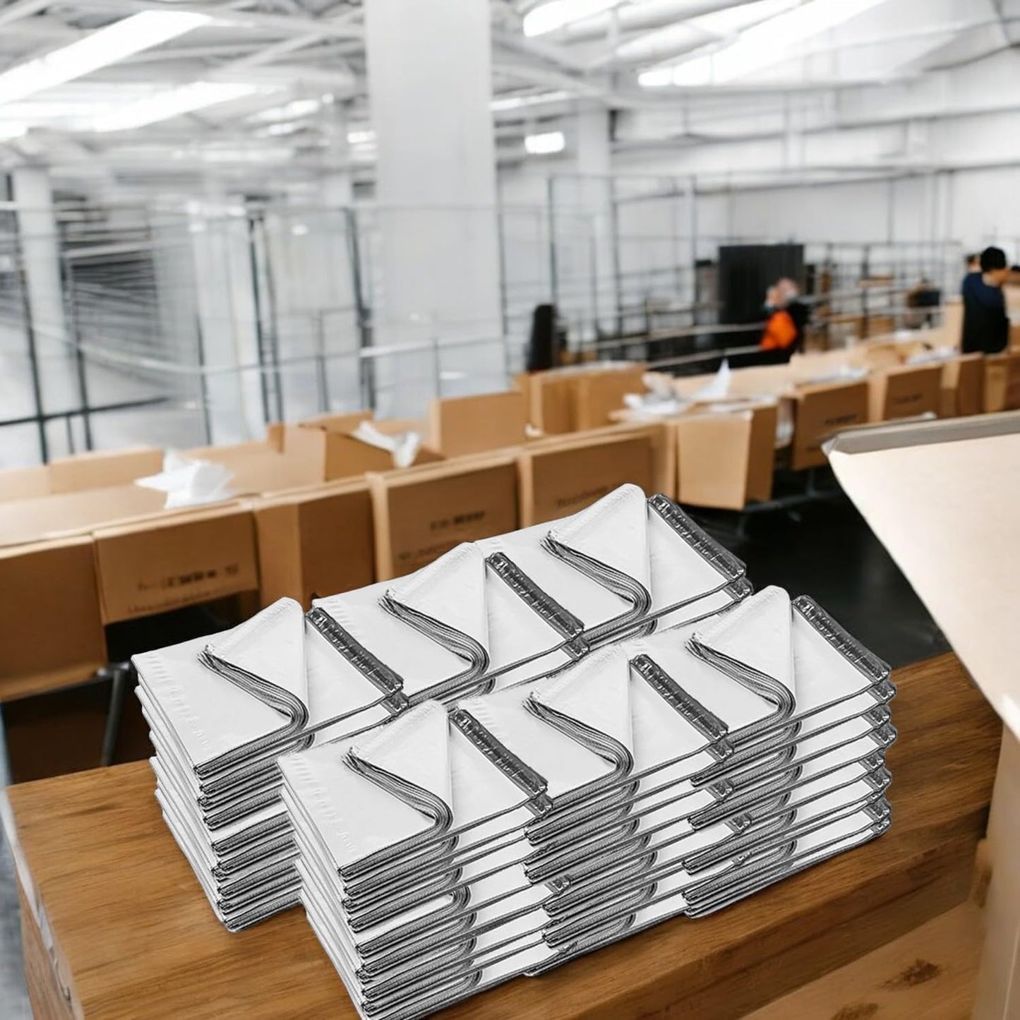 iMBAPrice 1000 - 10x13 Premium Matte Finish White Poly Mailers Envelopes Bags (iMBA-4PM-1000)