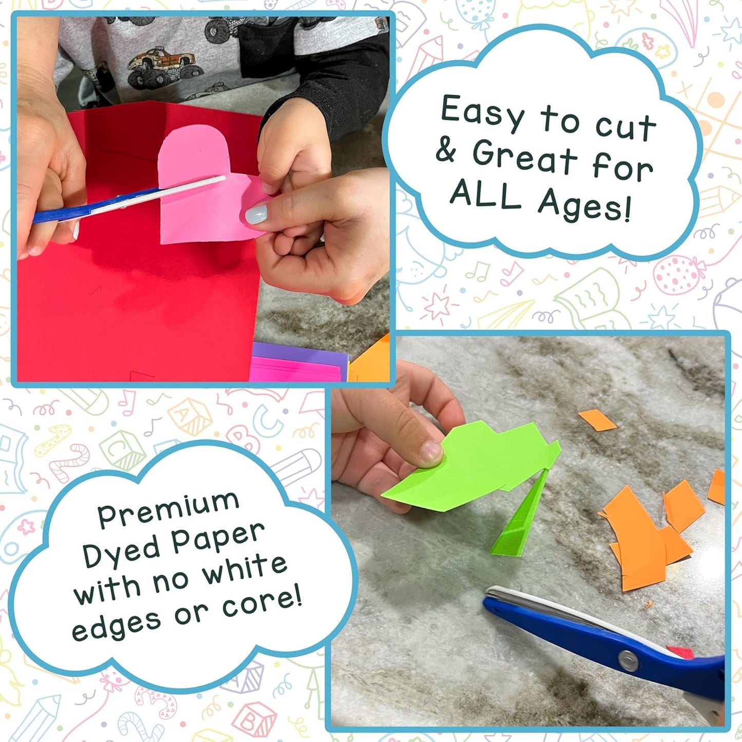 Hygloss Pink Bright Colored Cardstock - 11x17-Inch, 50 Sheets, 65 lb/ 176 gsm, Fade-Resistant, Acid-Free Color Card Stock Paper