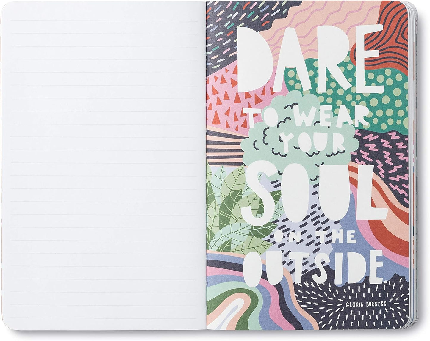 Compendium Softcover Journal - You Are Weird, Unique, and Wildly Perfect. – A Write Now Journal with 128 Lined Pages, 5″W x 8″H