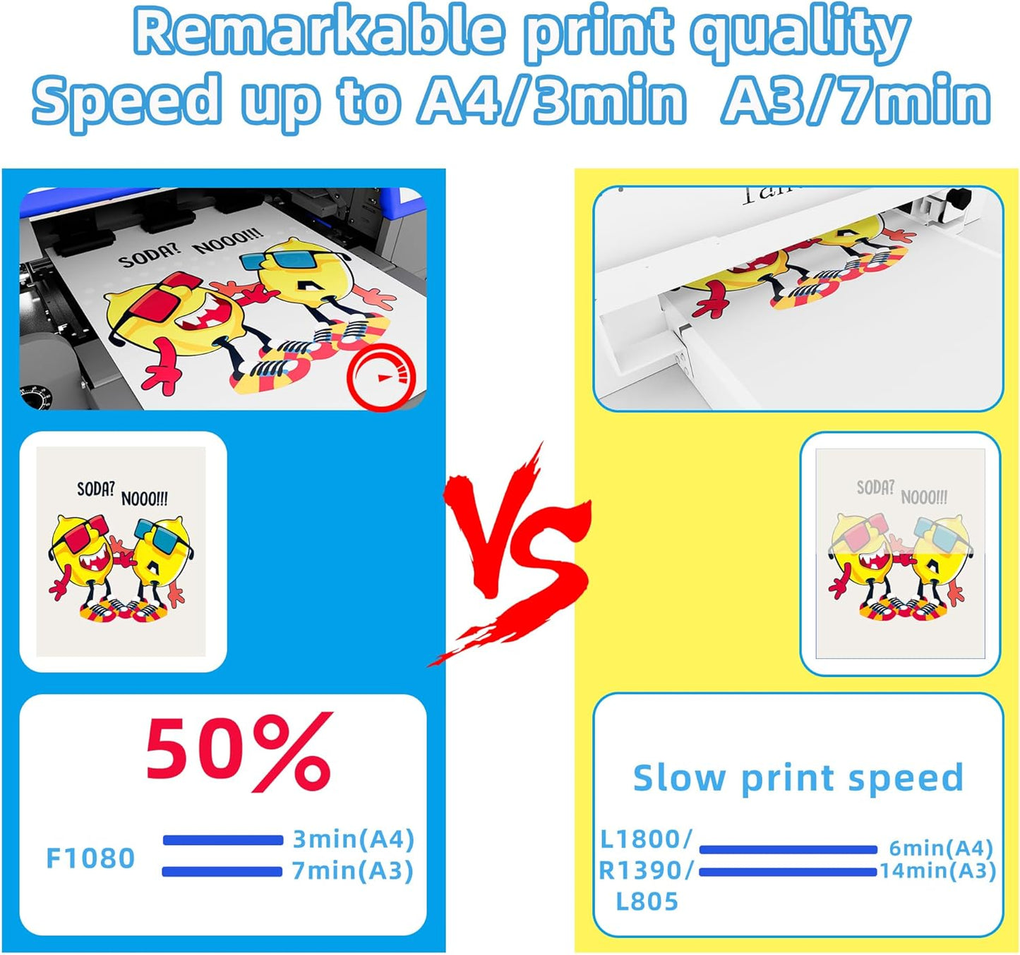 Lancelot Auto-Maintenance M1630 Pro DTF Bundle with Roll Feeder,White Ink Circulation for DIY T Shirt Printing,Doubled Speed Over L1800,L805 DTF Printer Machine(Printer+Oven+Laptop+Consumables)