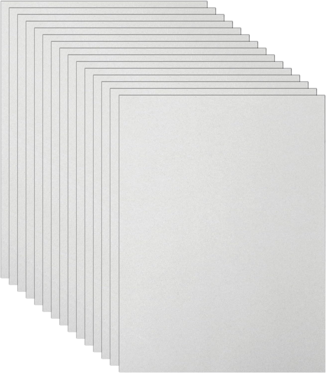 100 Sheets Grey Cardstock 8.5 x 11 Certificate Paper, 75lb Gray Card Stock Printer Paper for Wedding, Crafting, Memus, Making Cards，Invitations