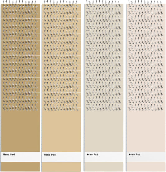 Thenshop 100 Pads Spiral Memo Bulk 3'' x 5'' Top Bound Memo Book 60 Sheets Small Mini Notebooks Lined Wire Bound Pocket Steno Book for Home, Office, School (Colorful)