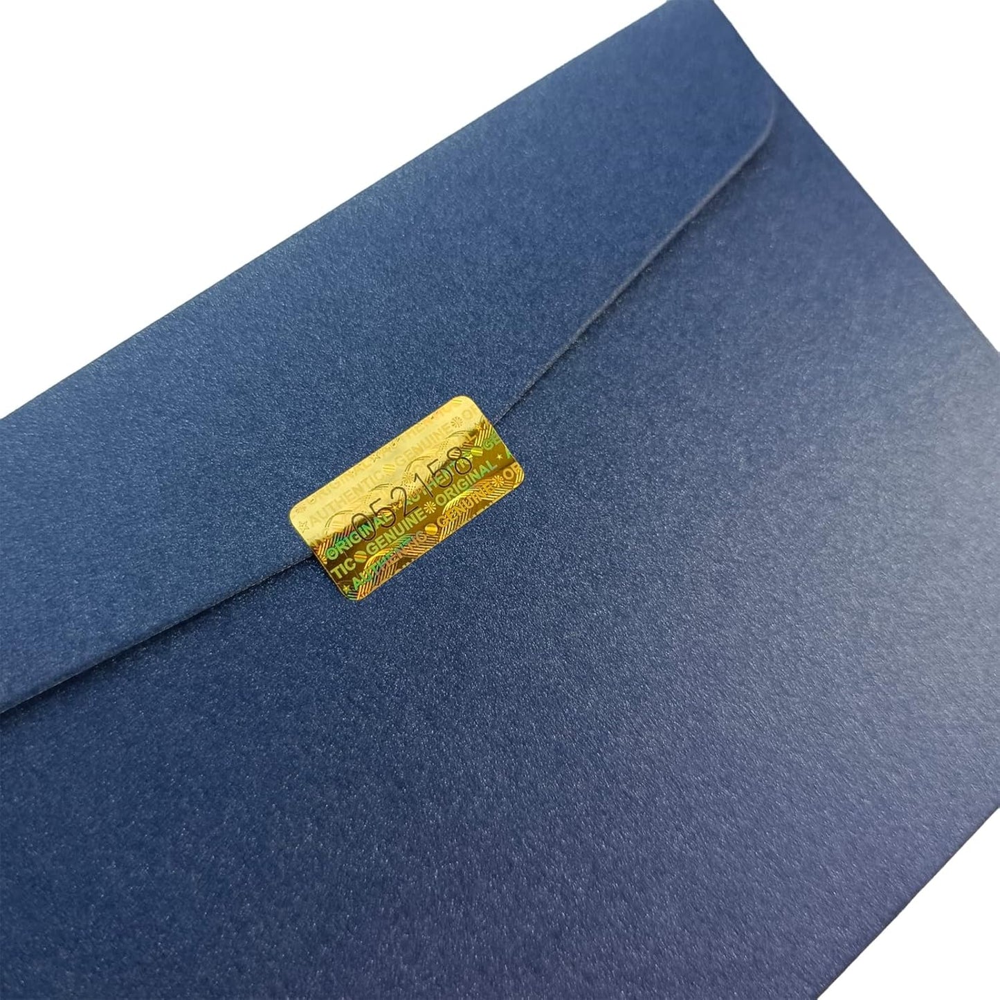 GQYH Hologram Tamper Evident Stickers 280pcs - High Security Labels with Unique Serial Numbering (0.78x0.4inch, Gold)