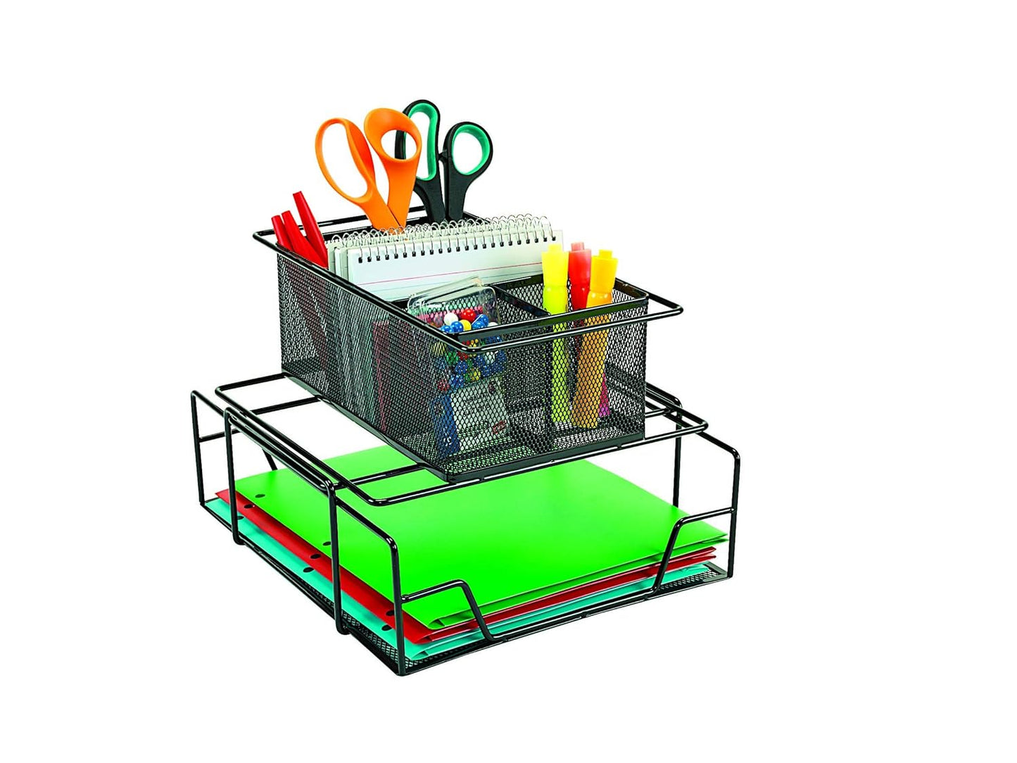 Really Good Stuff Group Materials Caddy (Black)