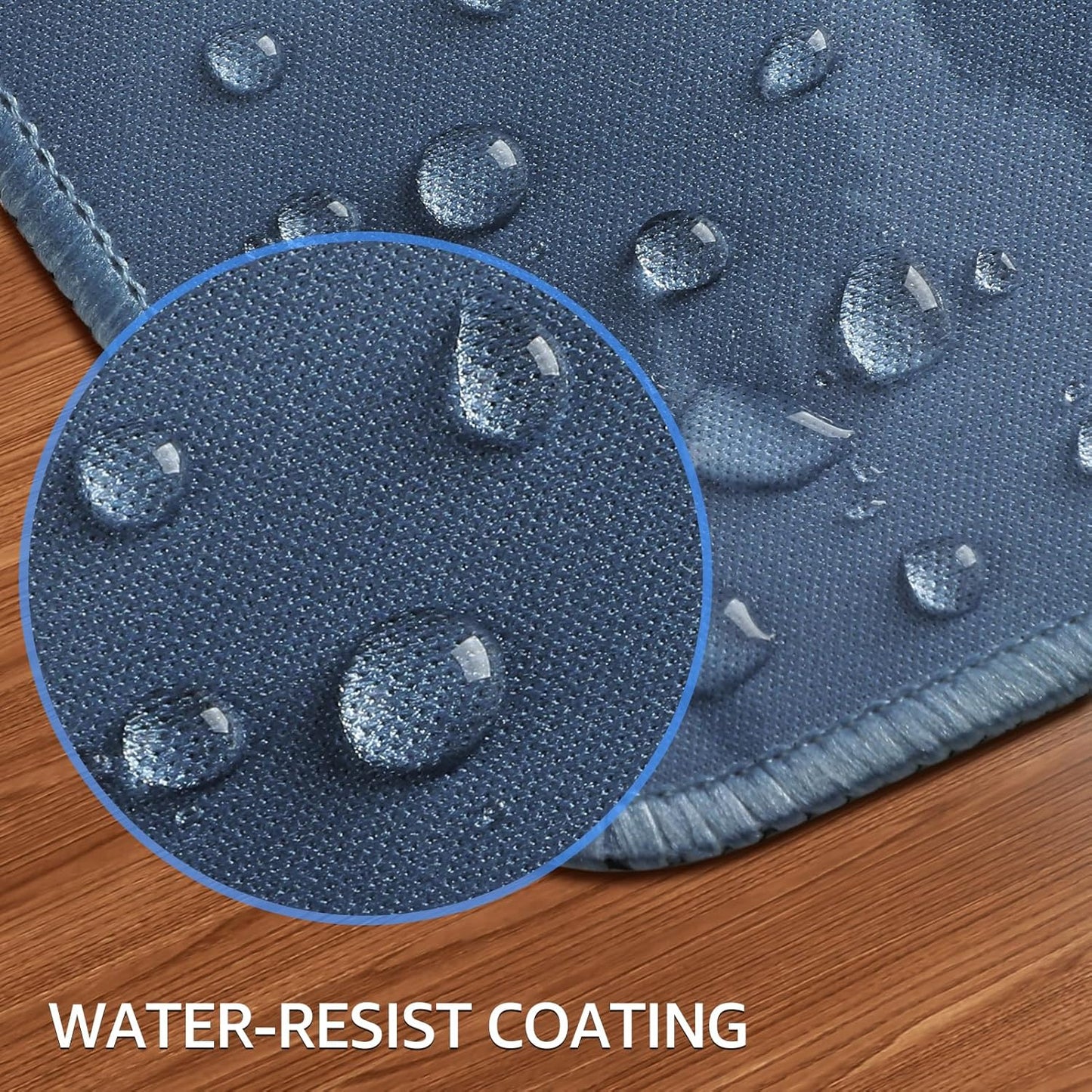 KTRIO Large Gaming Mouse Pad with Stitched Edges, Extended Mousepad with Superior Micro-Weave Cloth, Non-Slip Base, Water Resist Keyboard Pad for Gamer, Office & Home, 31.5x15.7in, Cloud Forest