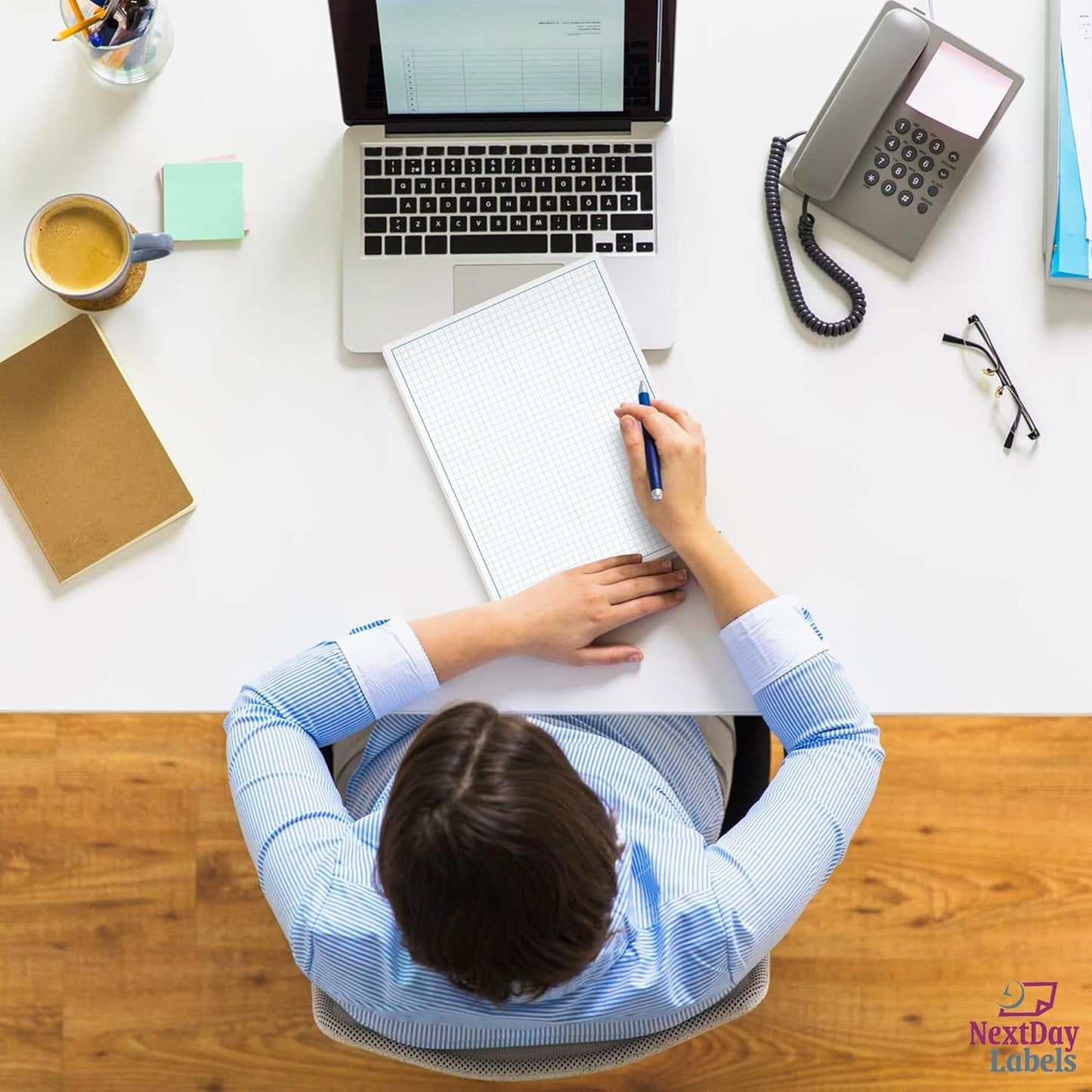 Graph Paper Pad for Blueprint Drawings, Drafting, Engineering Drawing, and Planning - Graph Paper 8.5x14 Blueprint Quadrille Grid Paper Pads with Blue Lines, High Brightness 50 Sheets (5-Pack)