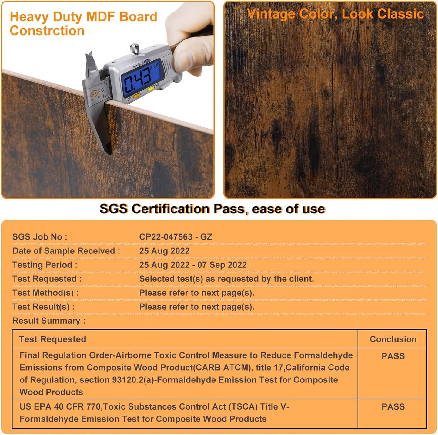 TQVAI Wood Adjustable Literature Organizer Desktop File Sorter Mail Center Paper Storage Cabinet Home & Office Mailbox School Classroom Keepers, 12 Slots Compartments, Archaize