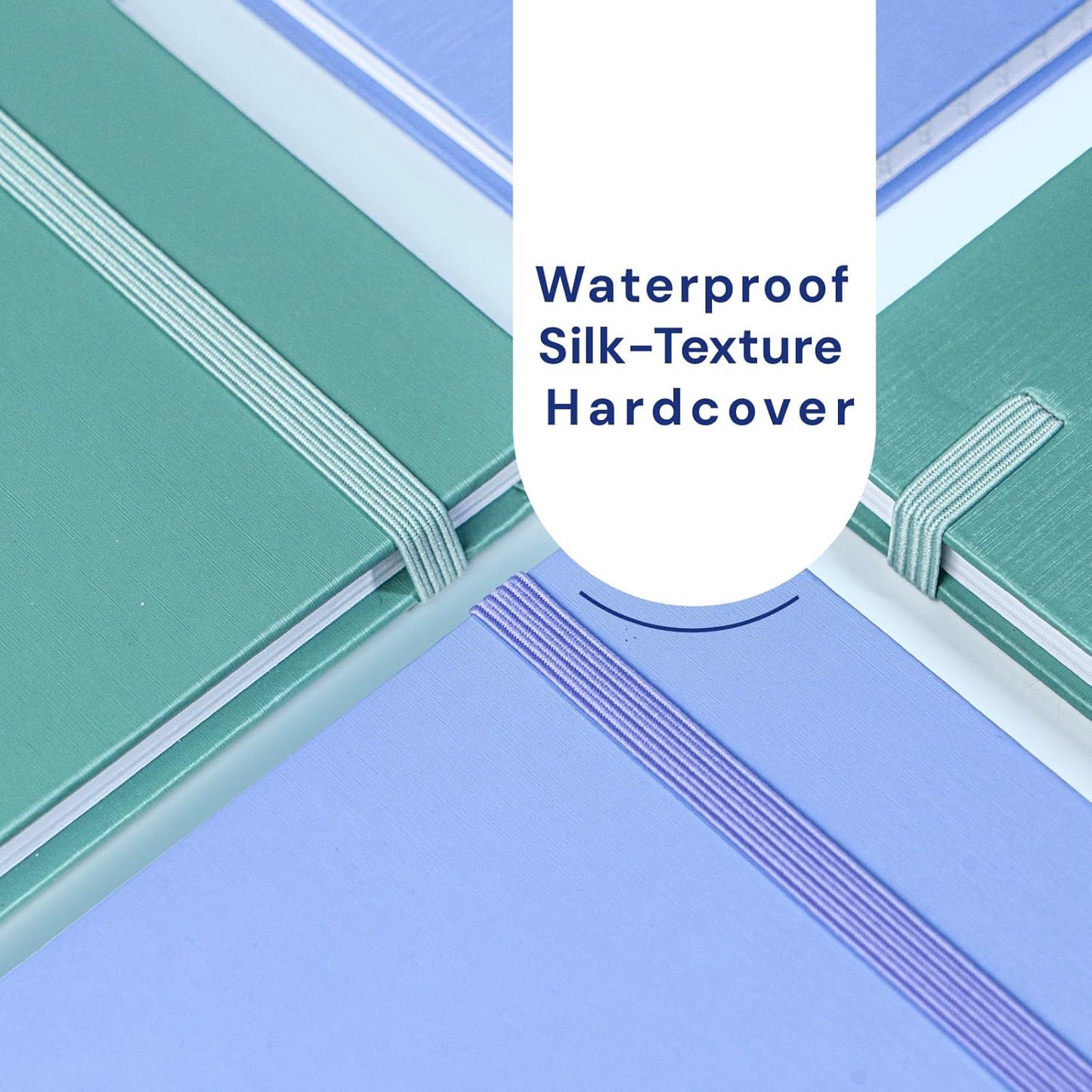 A4 Lined Journal Notebook, 8mm Ruled Notepad, Journaling for Writing, Work, School, Travel and Note Taking, Hardcover 160 Pages (80 Sheets) 8.27 x 11.6 inches (Midnight Green)