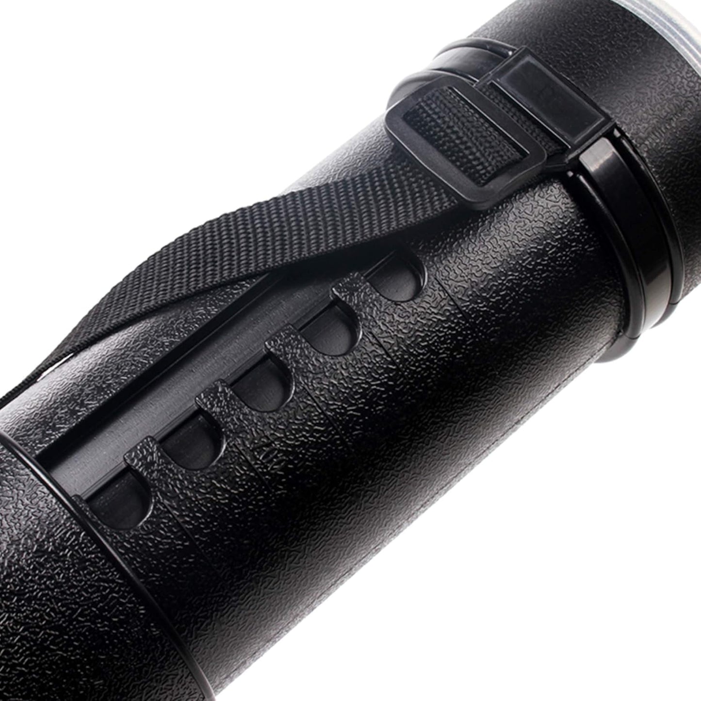 CALPALMY 2-Pack Extendable Poster Tubes Expand from 24.5” to 40” with Shoulder Strap | Carry Documents, Blueprints, Drawings and Art | Black Portable Durable Round Storage Cases with Lids and Labels