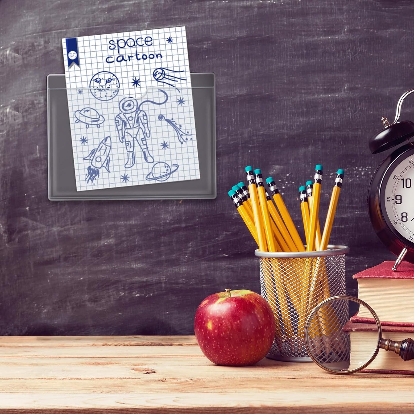 Chinco 30 Pcs Self Adhesive Pockets, Bin Labels for Storage Bins, Clear Pocket Label Sleeves, Plastic Index Card Holder with Top Open for Organizing Bins Box Drawer(3.6 x 4.8 Inches)