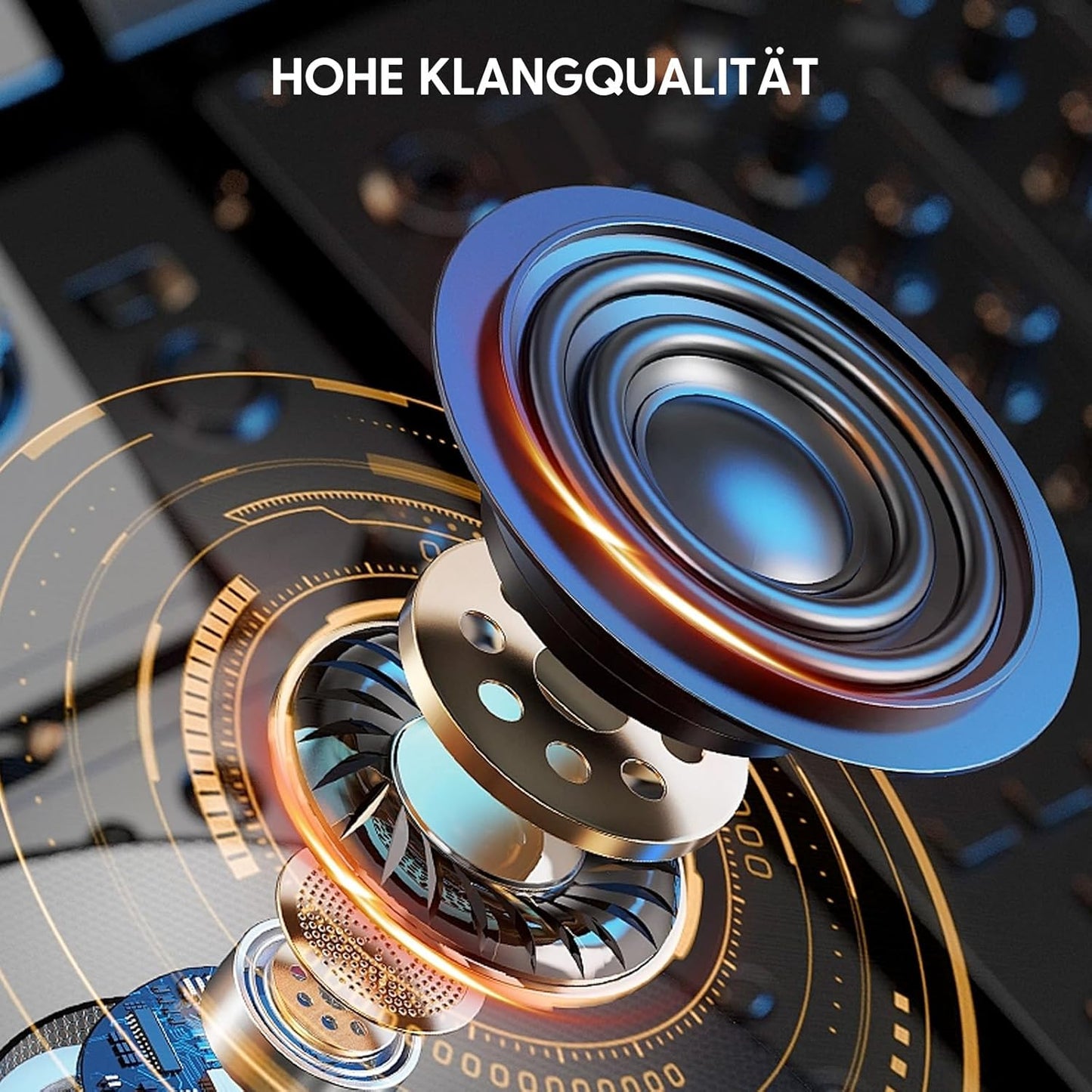 Babelio White Noise Sound Machine for Adults Kids Baby, Mini, 15 Non-looping Sounds, Timer, Memory Function, Easy to Pocket and Travel Wood Grain