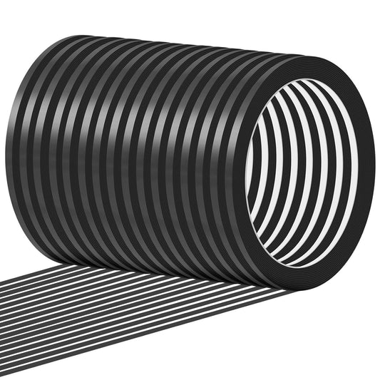 Whiteboard Tape, 16 Rolls 1/8 inch Pinstripe Tape Dry Erase Tape White Board Pinstriping Tape Line, Thin Black Draping Tape 164 Feet Per Roll, Dry Erase and White Board Accessories, Chart Tape