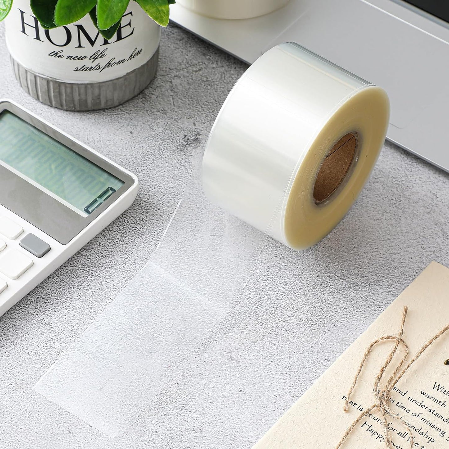 Zonon 1000 Pcs Clear Labels Label Protector Clear Stickers Wafer Seals Waterproof Labels for Protecting Barcodes, Numbers and Stickers (3.14 x 1.18 Inch,Rectangle)