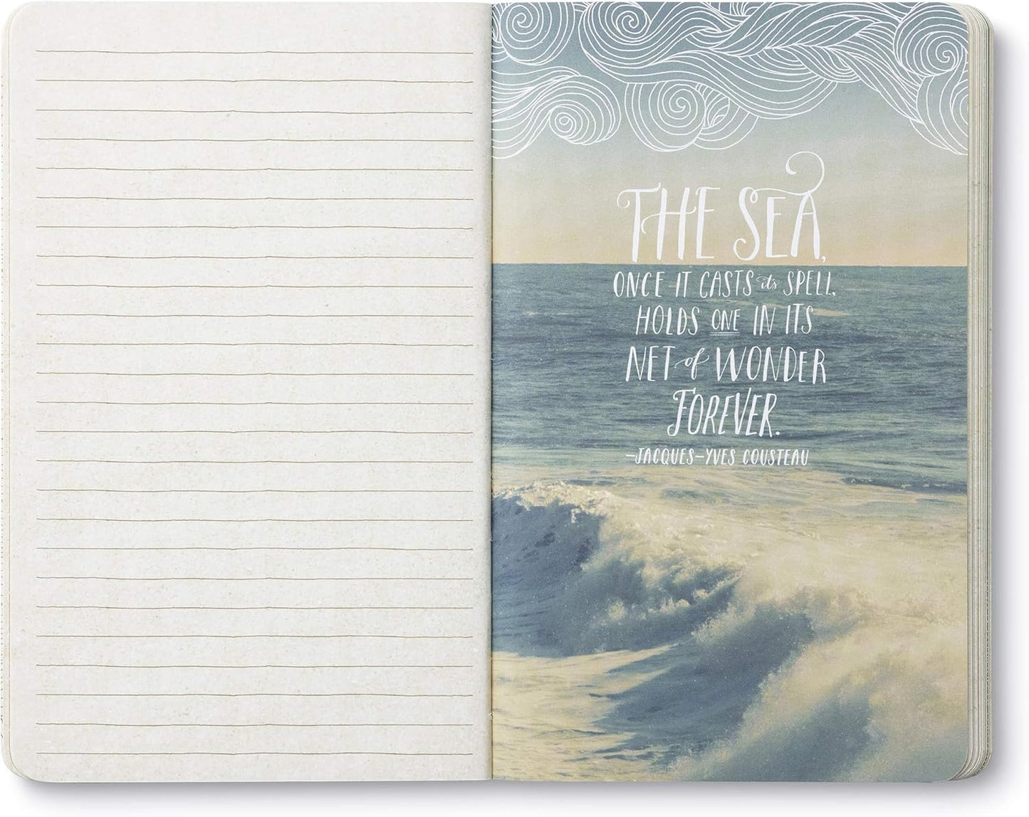 Compendium Softcover Journal - Find what brings you joy and go there. – A Write Now Journal with 128 Lined Pages, 5″W x 8″H